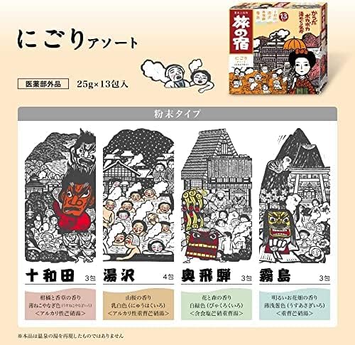 Japanese Bath Salt Samurai TABINO YADO Japanese Bath Salt Onsen Milky & Clear - Image 3