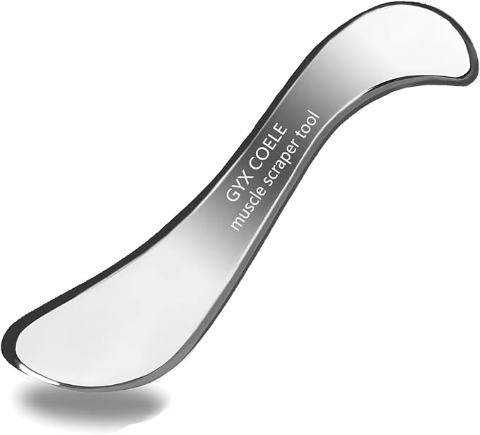 Stainless Steel Muscle Scraper Tool, Gua sha Scraping Massage Tool IASTM Tools by GYXCOELEIASTMTOOL