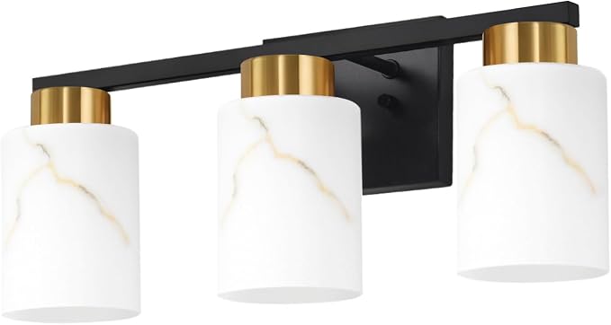3-Light Bathroom Light Fixtures, Modern Vanity Lights, Living Room, E26 Base - Image 8