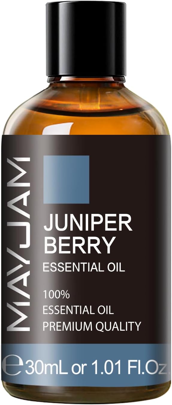 Juniper Berry Essential Oil 30ML/ 1.01FL.OZ, MAYJAM Pure Juniper Berry Oil by MAYJAM