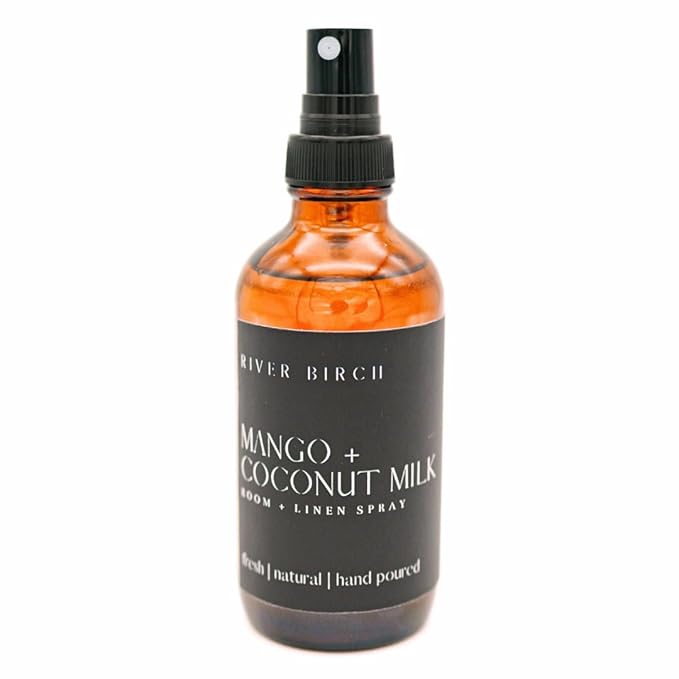 River Birch Mango Coconut Scented Linen and Room Spray | Home Fragrance | 4 oz by RiverBirch