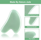 URAQT Gua Sha Massage Tool, Quartz Jade Stone Gua Sha Facial Tool, Face - Image 4