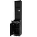 mefeir Salon Station, Barber Hair Stylist Storage Cabinet by mefeir