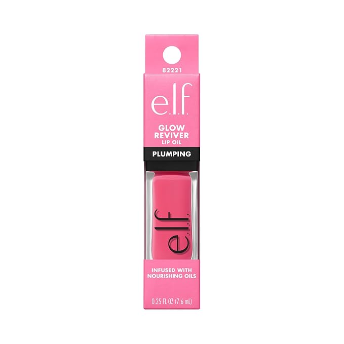 e.l.f. Glow Reviver Plumping Lip Oil, Tinted Lip Plumper - Image 9