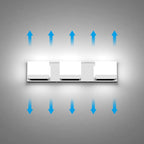 Tipace 3 Lights Dimmable LED Modern Vanity Lights - Image 3