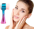Facial Cleansing Brush 2 in 1Double-Sided Facial Cleaning Brush - Image 7