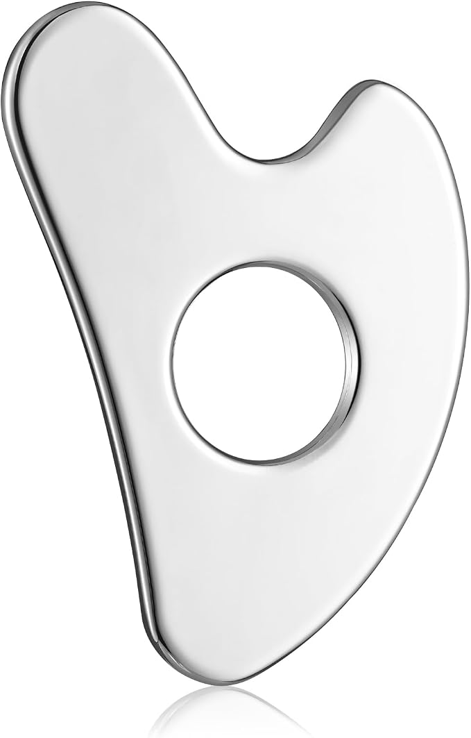 rosenice Gua Sha Facial Tool for Face Skincare Stainless Steel Gua Sha Board by rosenice