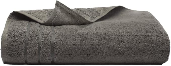 Cariloha Bath Towel | Onyx |28"x54" | Turkish Cotton & Viscose Material Blend | by Cariloha
