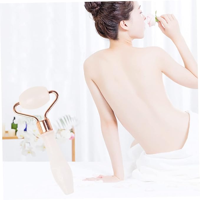 Jade Face Massage Roller Single Head Skin Care Tool - Image 2