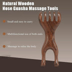 OULIGET Natural Wooden Nose Guasha Massage Tools Anti-Static, Eyes Facial Wood - Image 5