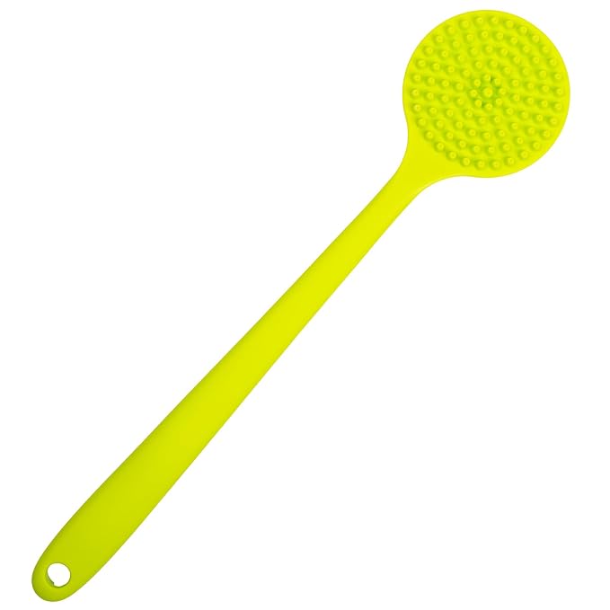 DNC Silicone Back Scrubber for Shower Soft Bath Body Brush - Image 7