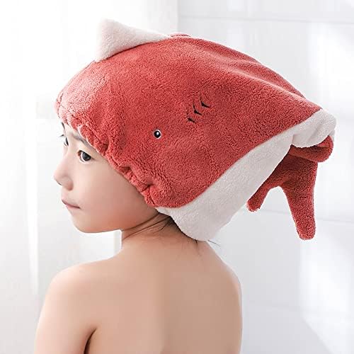 Hair Drying Towel for Kids Girls, Cute Cartoon Absorbent Quick Drying Bath Wrap - Image 5