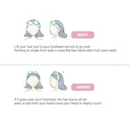 Shintop Sweet Super Soft Caroset Polka Dots Wash Cosmetic Headband Hairlace - Image 8