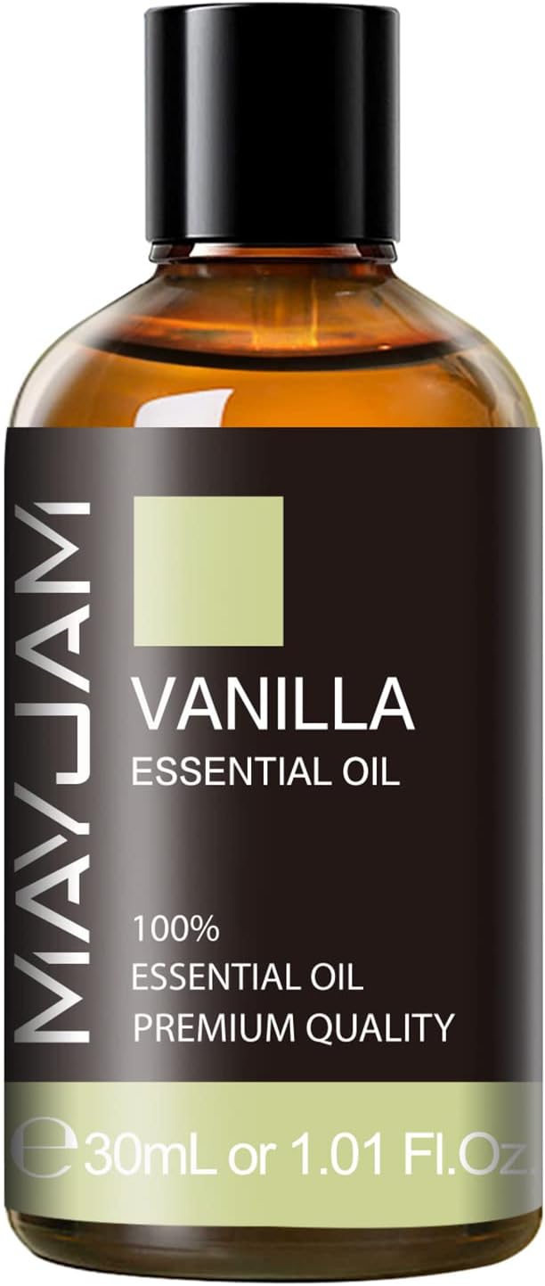 Vanilla Essential Oil 30ml/1.01fl.oz, MAYJAM Premium Vanilla Oils by MAYJAM