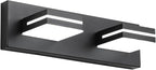 SineRise LED Modern Bathroom Vanity Light Fixtures, Matte Black Modern Acrylic by SINERISELIGHTING