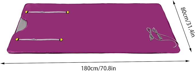 Sauna Blanket, 110V 650W Far Infrared Sauna Blanket Sauna Bag Body Shaper - Image 5