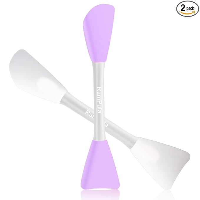 Rampula Jelly Brush For Face Mask, Silicone Facial Mud Mask Brush, Hairless by RamPula