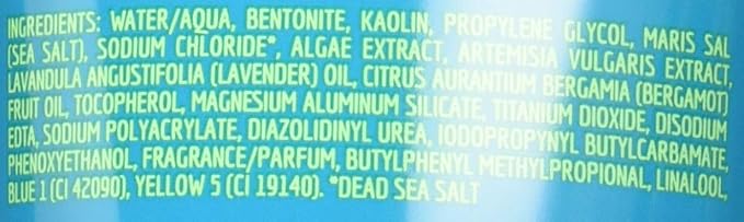 FREEMAN Dead Sea Minerals Anti-Stress Clay Facial Mask, Hydrating & Clarifying - Image 13