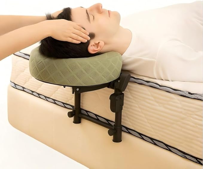 Massage Headrest for Bed, Adjustable Massage Face Cradle at Home, Portable by Unknown