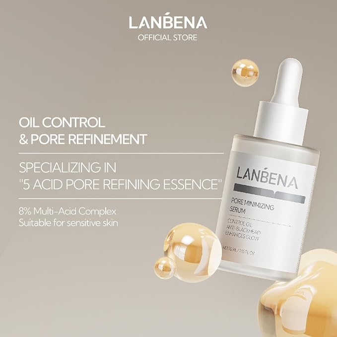 LANBENA Pore Minimizer for face, Skin Care, Pore Minimizer Treatment Serum 2.0 - Image 3