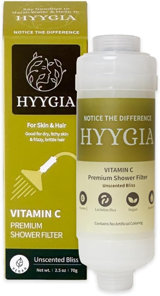 Premium Vitamin C Shower Filter by HYYGIA