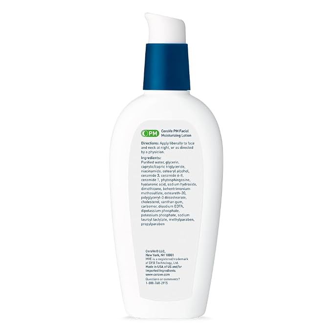 CeraVe PM Facial Moisturizing Lotion, Night Cream - Image 8