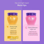 2PCS Lip Mask Overnight, Honey&Sakura Day and Night Repair Sleeping Lip Balm - Image 5