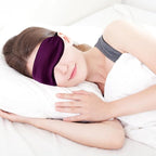 2 PCS Purple Silk Sleep Mask - Image 3