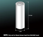 INAVAMZ 2 Pack Replacement Shower Filter Cartridge - Image 5