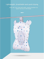 Baby Bath Cushion Pad Newborn Bathtub Mat Infant Bath Supporter Net Baby - Image 2