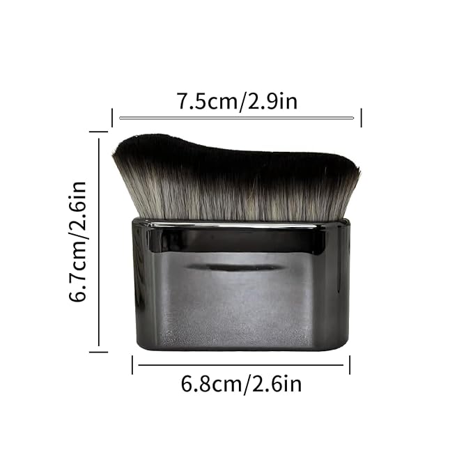 2PCS Body Tanning Brush Siren Makeup Brush ，Large Kabuki Foundation Body Makeup - Image 6