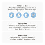Bushbalm Ingrown Hair Exfoliating Scrub - Image 9