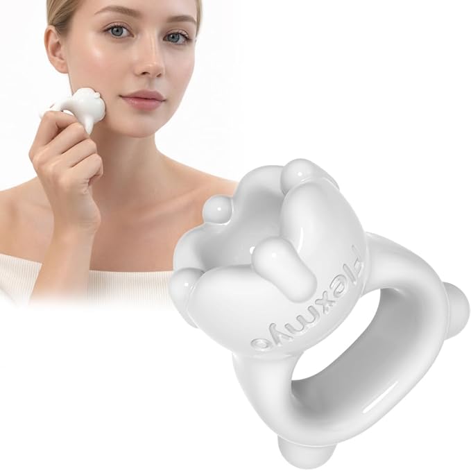 Ring Gua Sha Fascia Tool. Face & Body Massager – Non-Toxic Clay Ceramic by Flexmyo%7CMassageSelf-Care
