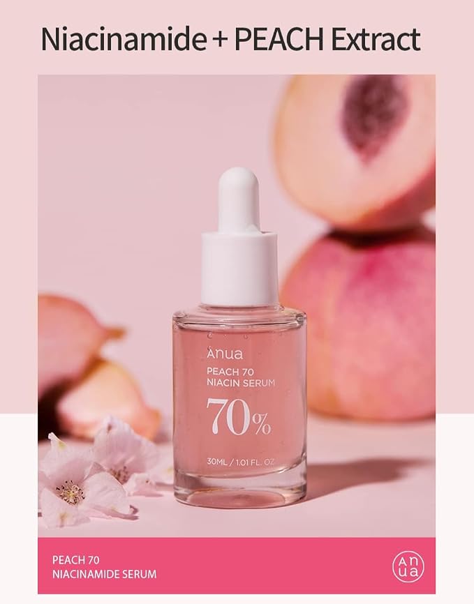 Anua Peach 70 Niacinamide Serum, Daily Glow Serum - Image 7