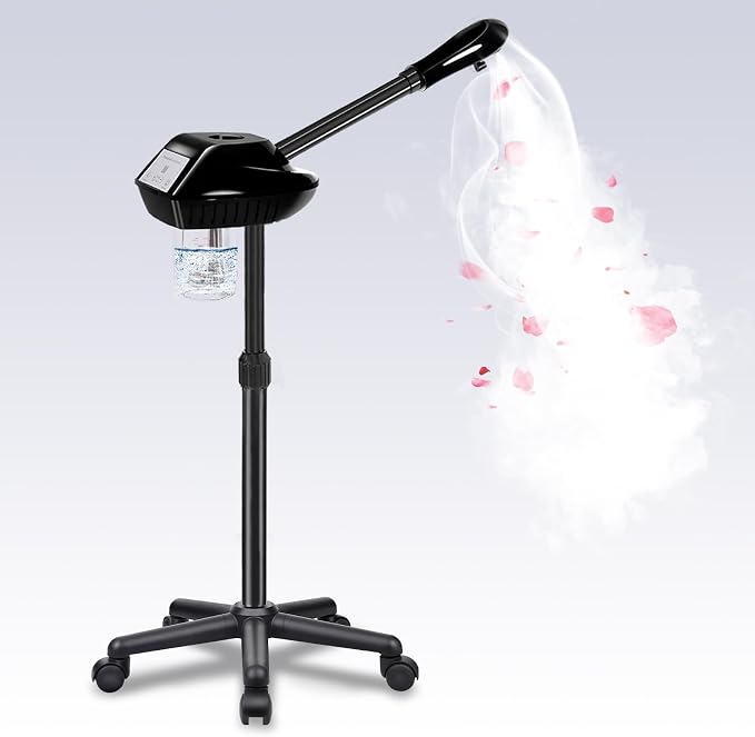 Professional Facial Steamer on Wheels, Spa Face Steamer by Professionalbeautyhaircaretools