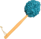 Teal Loofah with Handle by RASDDER