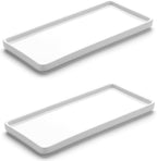 Gurygo 2 Pack 10" Bathroom Tray, Ceramic Vanity Trays by FocusonHomeKitchen