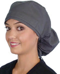 Sparkling EARTH Big Hair Ponytail Classic Surgical Style Scrub Working Cap by SparklingEARTH