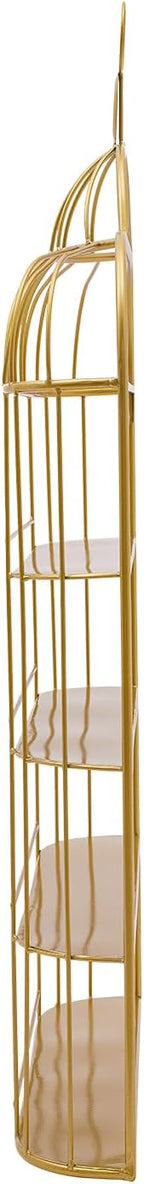 Nail Polish Organizer Wall Mounted, 4-Tier Nail Polish Storage Rack, Metal Nail - Image 4