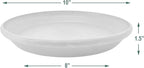 PSW Pot Collection AP25DC 10-inch Plastic/Stone/Wood Composite Plant Saucer - Image 4