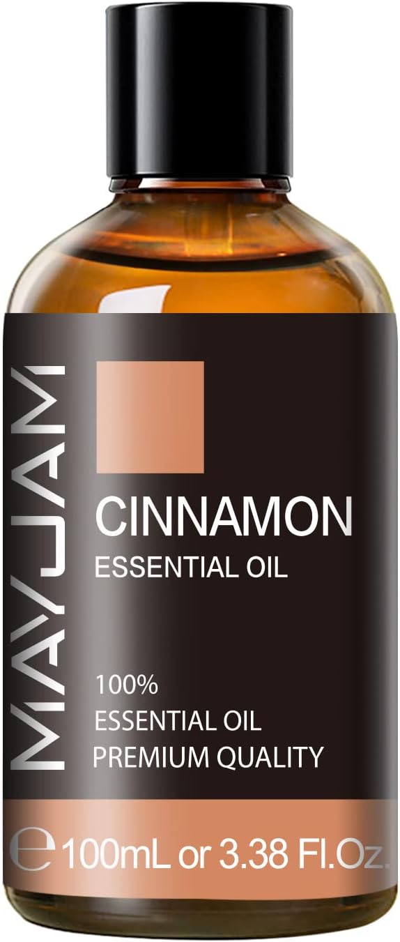 Cinnamon Essential Oil, MAYJAM Pure Essential Oils, 3.38FL.OZ Cinnamon Oil - Image 2