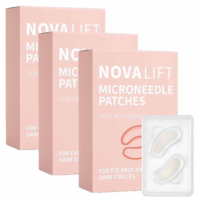 MicroGlow Eye Patches, Under Eye Patchs Hyaluronic Acid Eye Mask by Unknown