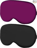 Silk Sleep Mask for Women Man, Thicken Eye Mask for Sleeping, Breathable Eye by HaveanicenightwithHochoek