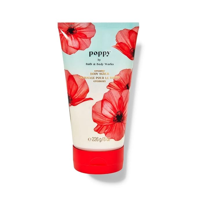 Bath and Body Works Poppy Creamy Body Scrub 6.6 Ounce by BathBodyWorks