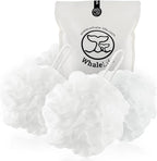 Loofah Sponge Bath Sponge for Women Men 4 Pack by WhaleLife