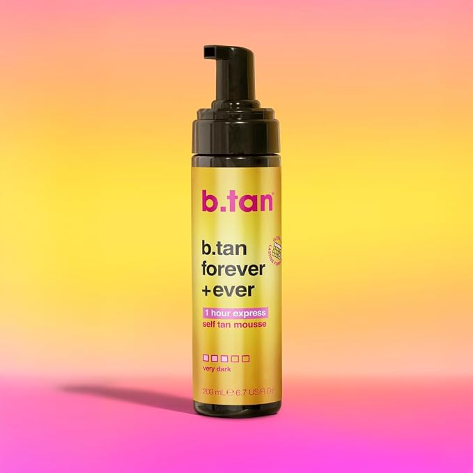 b.tan Ultra Long Lasting Self Tanner Mousse | Forever & Ever - Image 7