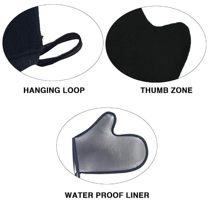 4 Pack Self Tanning Mitt Applicator Kit, - Image 2