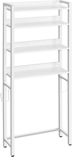 MAHANCRIS Over The Toilet Storage Rack, 4 Tier Bathroom Organizer Over Toilet - Image 9