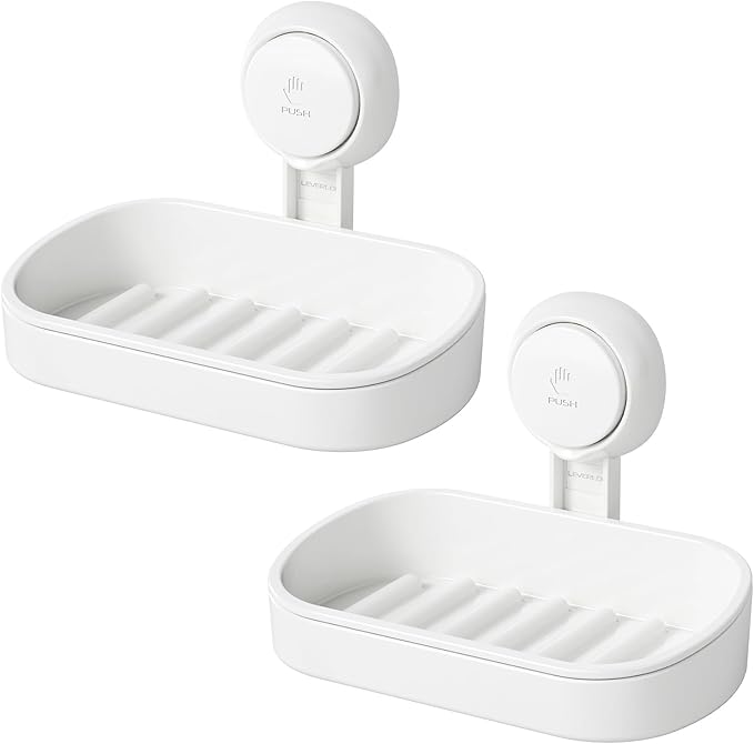 LEVERLOC Soap Holder Suction Cup by LEVERLOC
