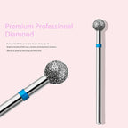 10pcs Safety Ball Cuticle Drill Bits, Carbide Diamond Nail Bits - Image 3